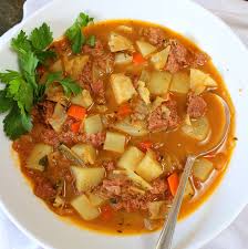 Corned Beef and Cabbage Soup