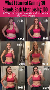 How long should it take to lose 100 pounds. What I Learned Gaining 30 Pounds Back After Losing 100 My Girlish Whims