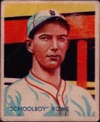 Schoolboy Rowe was born #OTD in 1910. He served as interim manager for  #Buffalo in 1952, when manager Jack Tighe was recovering from an  appendectomy. He won 158 major-league games and was