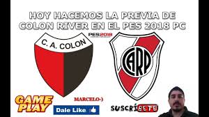 95' final segunda parte, estudiantes de la plata 0, colón santa fe 2. Colon De Santa Fe Vs River Pes2018 Pc Gameplay Previa Youtube