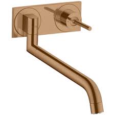 Maybe you would like to learn more about one of these? Axor Uno Brushed Bronze Single Lever Kitchen Sink Mixer Tap 38815140 Single Lever Taps From Taps Uk