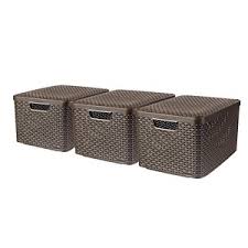 Inspired by the beauty and tradition of hand knitted sweaters and objects, our clever pet bed is the perfect combination of style and functionality. Curver Style L Aufbewahrungsboxen Dunkelbraun Gunstig Online Kaufen Office Discount