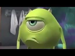 Mike Wazowski Mimimi Seboso Youtube Memes Monsters Inc Lettering