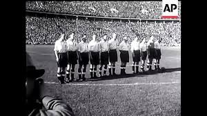 This hockey match happened in germany in 1938. England V Germany Football Match In Berlin 1938