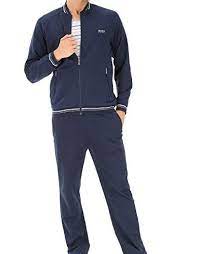 The top countries of suppliers are china, pakistan. Hugo Boss Men S Navy Blue And Gray Cotton Blend Long Sleeve Tracksuit Sweatsuit Xl Boss Hugo Boss Http Www Amazon Com Dp Sweatsuit Hugo Boss Man Tracksuit