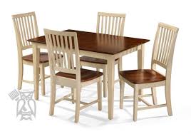 Whitewood Solid Parawood Wood Dining Essentials 60 Long Extension Dining Table In Espresso Almond Fi Extension Dining Table Dining Table Dining Table Chairs