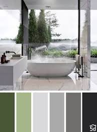 Green and white color block tile bathroom | brepurposed. 10 Best Bathroom Color Palette Bfn Ideas Color Palette House Colors Room Colors
