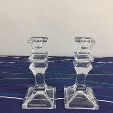 Crystal tealight votive candle holders wedding event table decor. Shannon Crystal Candle Holder 2 Pieces Furniture Home Living Home Decor Other Home Decor On Carousell