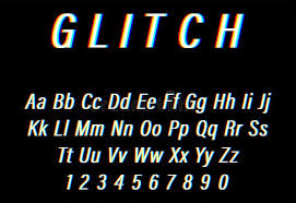 So if you haven't watch out the full tutorial then here you go. Glitch Font On Black Background Alphabet Letters With Numbers In Glitch Design Trendy Style Distorted Glitch Typeface Letters Stock Vector Illustration Of Font Illusion 144264193
