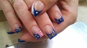 Nail art is not limited to long nails. A Guide To Acrylic Nail Designs Tips Maintenance Fmag Com
