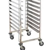 Industrial 16 Tier 32 Trays Stainless Steel Gn Pans Kitchen ...