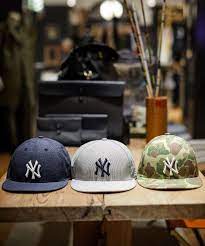 Todd Snyder New Era 9fifty Low Profile Yankee Cap In Indigo Chambray Yankees Cap Todd Snyder New Era