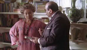 Ariadne Oliver And Hercule Poirot In Cards On The Table Agatha Christie Agatha Christie Poirot Agatha Christie S Poirot