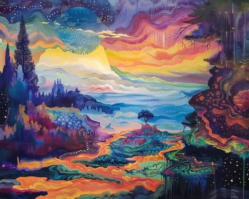 PSYCHEDELIC DREAMSCAPE