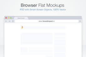 Flat Browser Mockup Free Psd Mockups Templates Psd Mockup Template Mockup Free Psd
