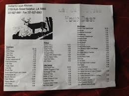 Make your own sea food combos from cajun boil seafood. Menu Picture Of Hollier S Cajun Kitchen Sulphur Tripadvisor