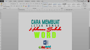 Check spelling or type a new query. Cara Membuat Letak Nomor Halaman Yang Berbeda Pada Microsoft Word Eman Mendrofa