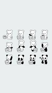 Follow the vibe and change your wallpaper every day! 4k Wallpaper Lock Screen Cute Kawaii Panda Wallpaper