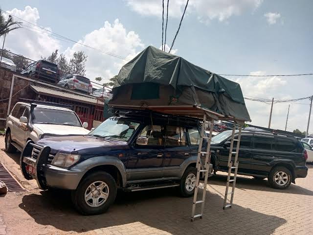 Car Rental with Rooftop Tent Rwanda with Self Drive Rwanda