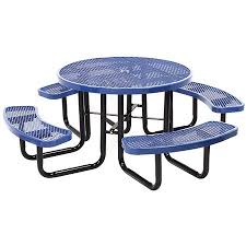 Round Angle Iron School Picnic Tables Free Quote 877 483 9270 Outdoor School Picnic Tables Feature Commercial Picnic Tables Round Picnic Table Picnic Table