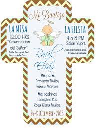 Plantillas de diplomas para imprimir gratis. Invitacion De Cruz Bautizo Nino Invitacion Bautizo Nina Tarjetas De Bautizo Nina Invitaciones Bautizo