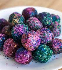 Healthy Unicorn Food Recipes Well Good Unicorn Foods Protein Ball Protein Balls Recipes