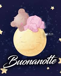 Immagini Della Buonanotte Video E Frasi Nuove E Gratis 1) soggetto orsetto celeste in resina cm. immagini della buonanotte video e
