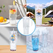 40oz Sublimation Snow Globe Tumbler Glass Can 20oz Double ...