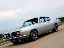 Image result for Silver 1967 Barracuda