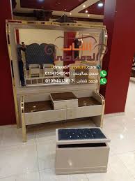 تسريحة م ضيئة غرفة نوم مميزة موقع الأثاث الدمياطي