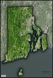 While the list below contains all the usual hummingbirds found in rhode island, it's possible to find a vagrant species of hummingbird that's not native to rhode island. Rhode Island Satellite Wall Map By Outlook Maps Mapsales Com