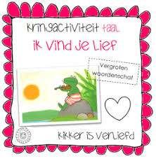 Kleuterjuf In Een Kleuterklas Woordenschat Vergroten Met Een Prentenboek Thema Ik Vind Je Lief Schoolkinderen Woordenschat Thema