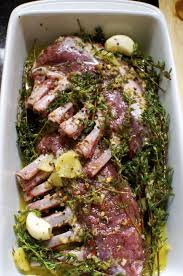 Marinated Lamb Rack Lamb Recipes Marinated Lamb Lamb Ribs