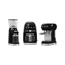 Machine A Cafe Filtre Noir Dcf02bleu Smeg Be