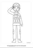 The fact that the soldier is a strong and awesome force in a security organization of a state. Female Military Coloring Pages Free People Coloring Pages Kidadl