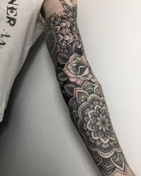 Tattoos For Men Geometric Sleeve Tattoo Floral Tattoo Sleeve Half Sleeve Tattoo