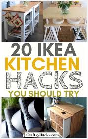 I thought i would share these awesome ideas with you as they are a great inspiration & will save you a ton of money if you're looking to do up your own kitchen! 20 Ikea Kitchen Hacks You Don T Want To Miss Craftsy Hacks