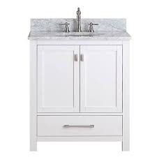 avanity modero white 30 inch vanity