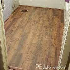 / trafficmaster interlock old hickory nutmeg resilient vinyl plank provides the elegance and feel of real hardwood flooring without all the. Flooring For Laundry Room Vinyl Plank Flooring Vinyl Plank 1950s Bathroom