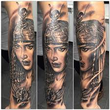 Tattoofilter is a tattoo community, tattoo gallery and international tattoo artist, studio and event directory. Cleopatra Realista En Negro Y Gris Realistic Cleopatra In Black And Grey By Yarda Tattoonow