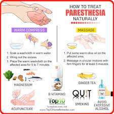How To Treat Paresthesia Naturally | Top 10 Home Remedies