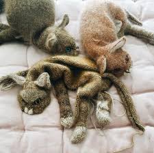 Cat By Claire Garland In 2020 Animal Knitting Patterns Rabbit Knitting Pattern Cat Pattern