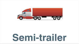Such trucks typically have 3 or more axles. Tractor And Trailer Drawing Farm Tractors