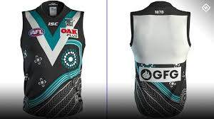 Port adelaide says their guernsey was designed by an indigenous student, who had said her design was inspired by designs she saw on social media. Afl Indigenous Jumpers 2019 Every Club S Sir Doug Nicholls Round Guernsey Sporting News Australia