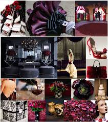 Soft gothic is amazingly chic and stylish: Halloween Wedding Party Inspiration Gothic Glamour The Brass Paperclip Project