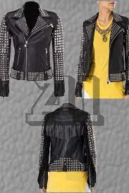 New Philip Plein Ful Fringe Leather Jacket Fashion Leather Jacket