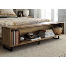 Atwood Queen Bed With Bookcase Reviews Crate And Barrel Bed Furniture Bookshelf Bed King Beds