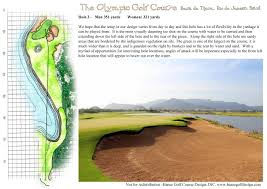 Rio's new olympic golf course. The Olympic Golf Course Hanse Golf Course Design