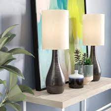 Brush steel with night light traditional metal table lamp deal of the day. Best Living Room Lamps Hgtv