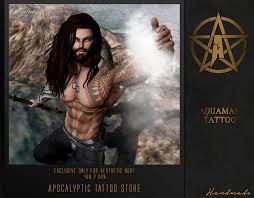 He headlined an eponymous 2018 film, with a second entry planned. Second Life Marketplace Aquaman Tattoo Add Me Please